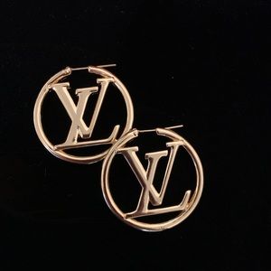 Louis Vuitton Hoop Earrings